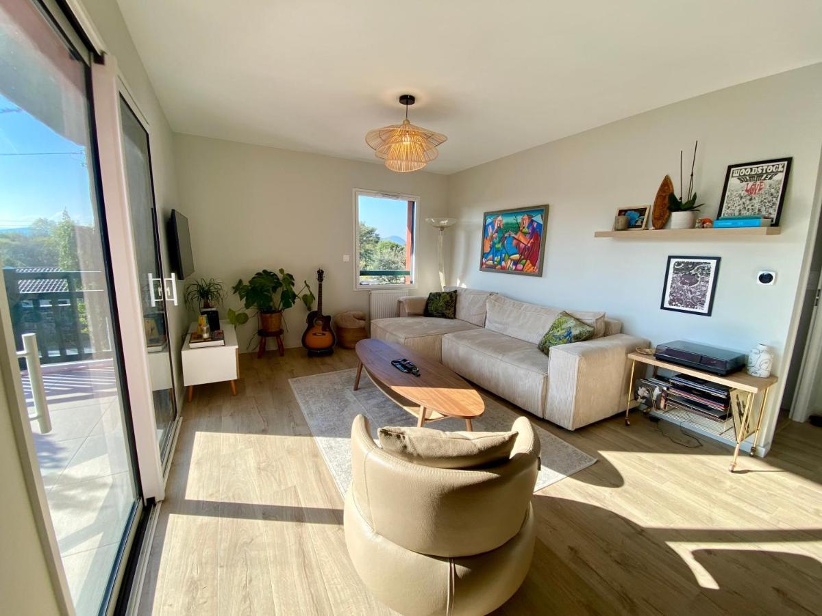 Superbe Appartement, Grande Terrasse Vue Mer Et Montagne Saint-Jean-de-Luz Exteriér fotografie